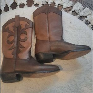 Genuine Leather Women's (7) Cowboy Boots